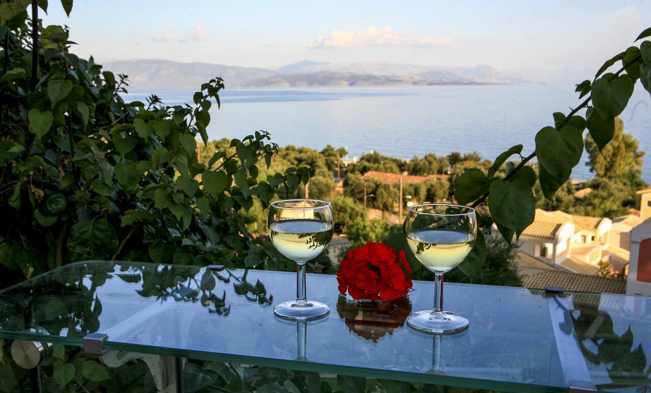 Villa Artemis Barbati Esterno foto